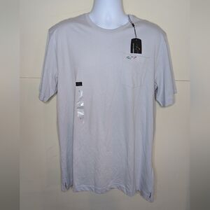 NWT Greg Norman Casual Short Sleeve Tee Light Gray